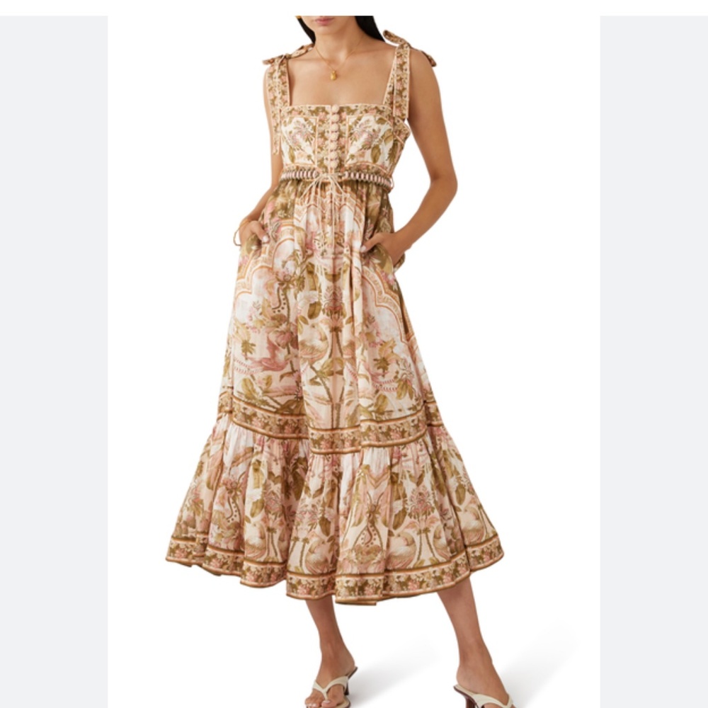 NWOT zimmermann lyre picnic dress